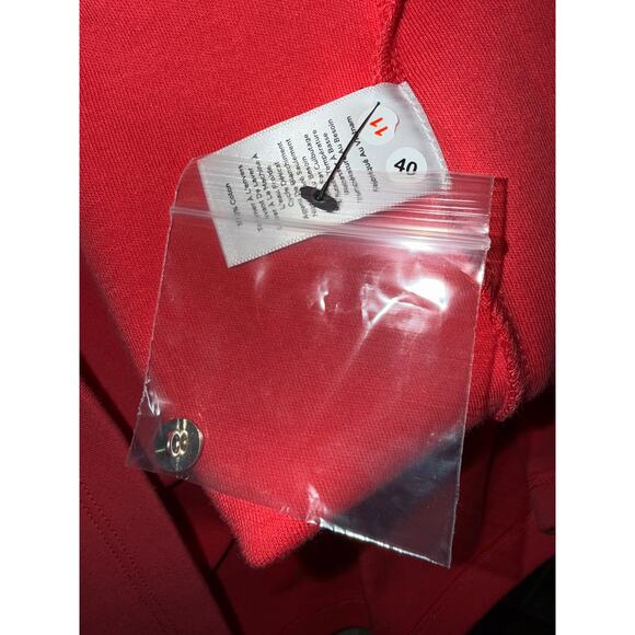 Talbots Keyhole Sheath Midi Dress Coral - Size Small Petite - OB - Picture 12 of 12